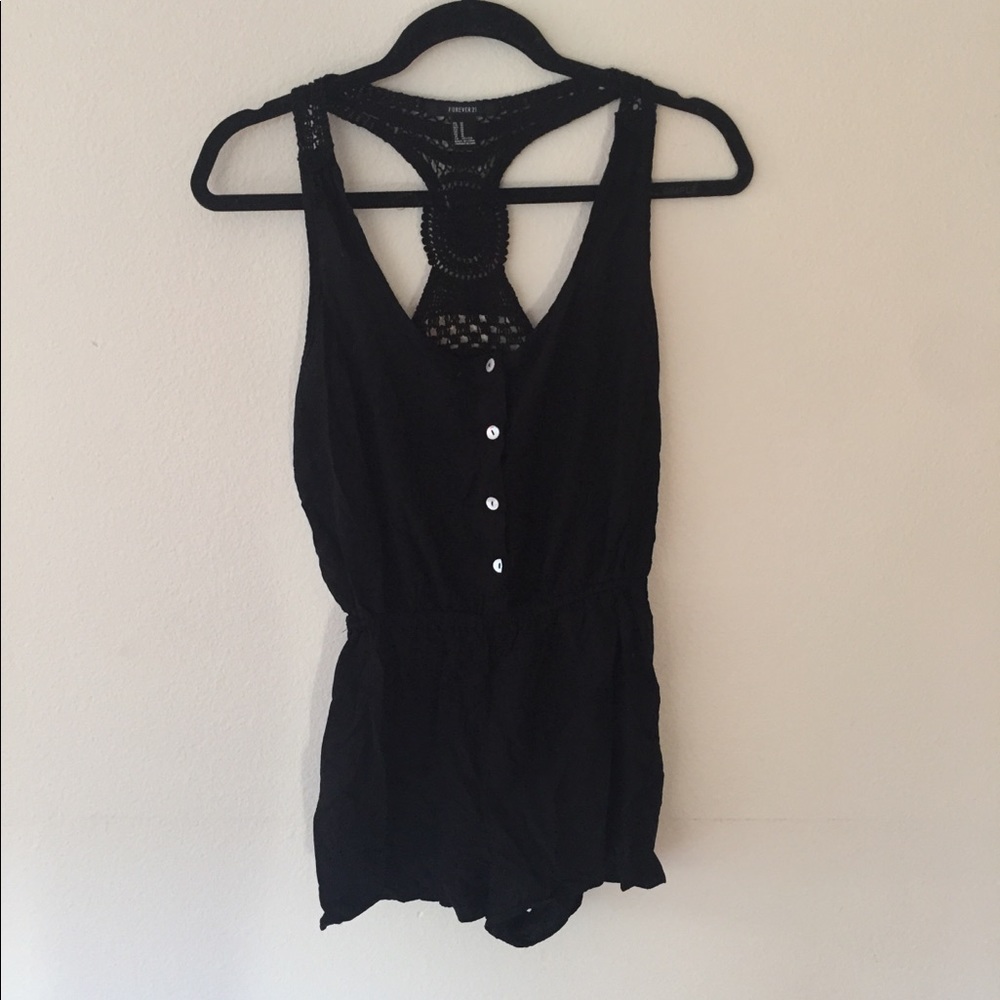 Basic Black Romper